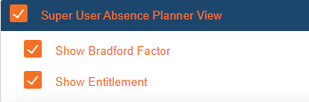 Supervisory Absence Planner