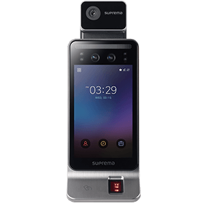 Facestation with biometrics and thermal camera