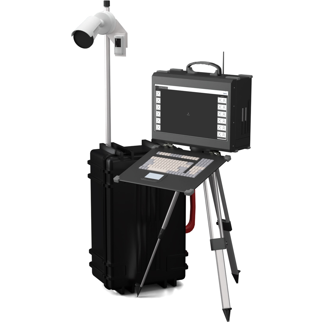 PortaFace rapid deployment CCTV and facial recognition large 