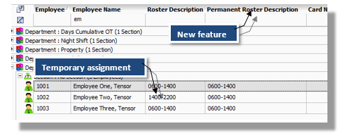 Employee Rosters