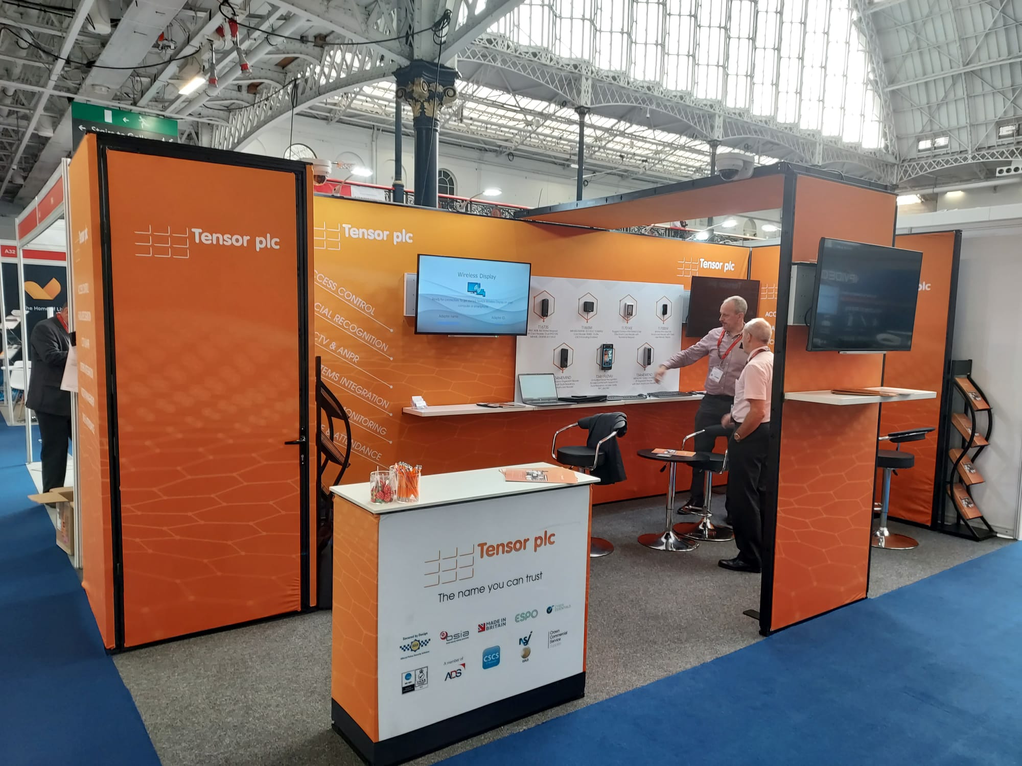 Tensor Stand at ISE