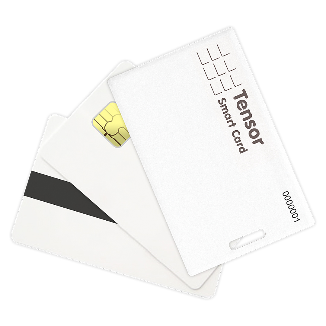 A selection of Smart cards, RF, Barcode and Chip