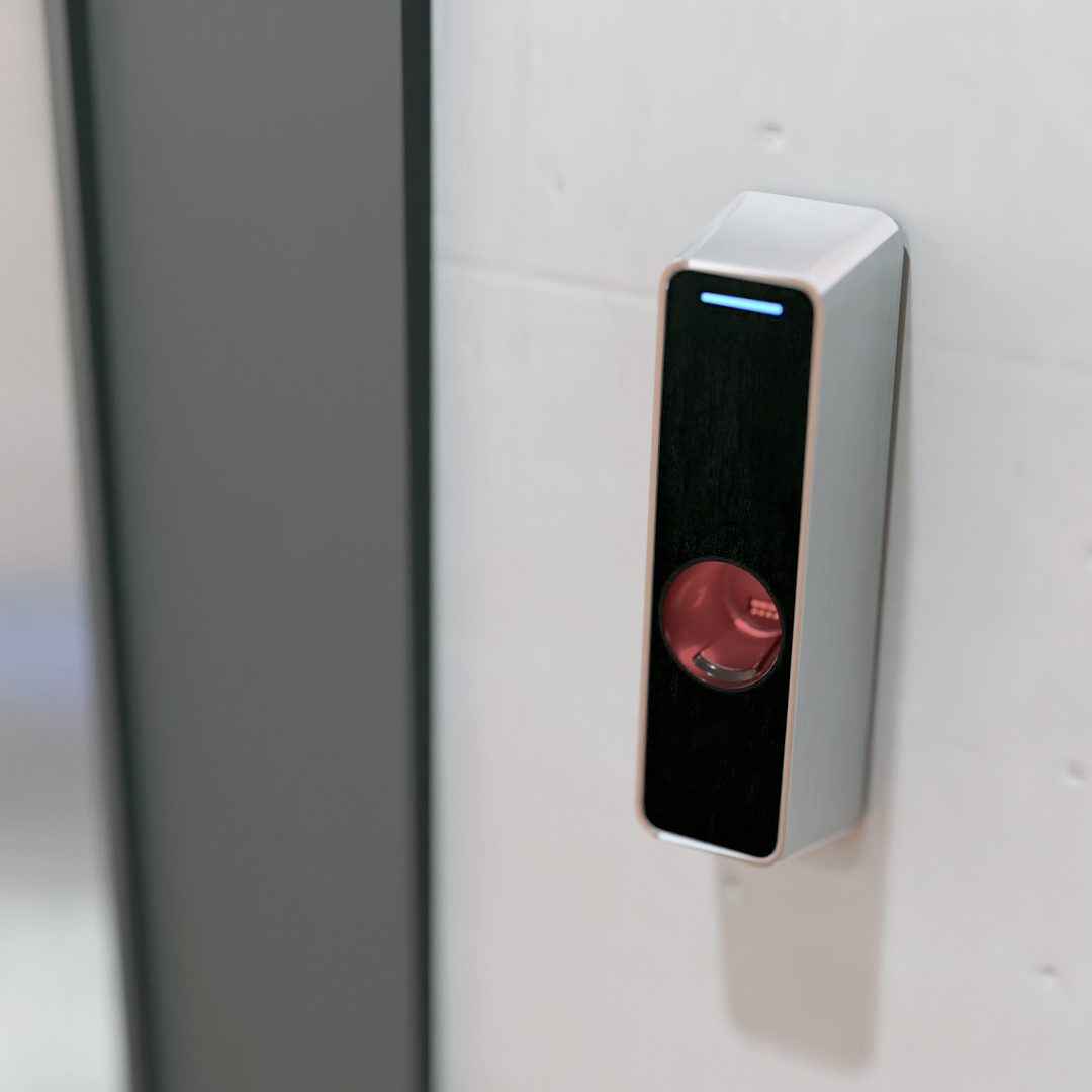 biometric fingerprint reader for access control in office 