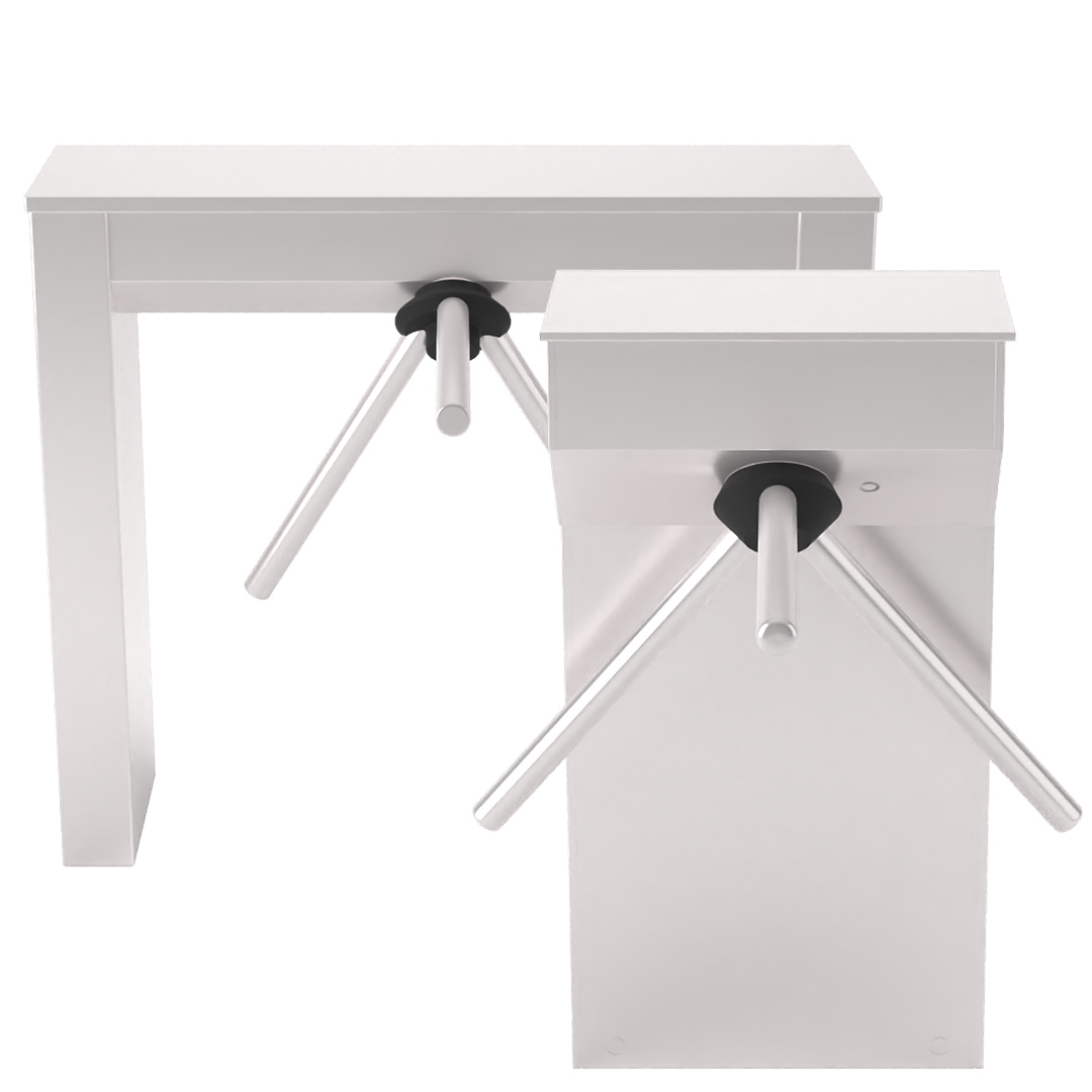 large and small stainless steel tripod turnstiles large 